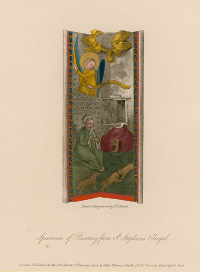 Specimens of Painting from St Stephens Chapel by English School