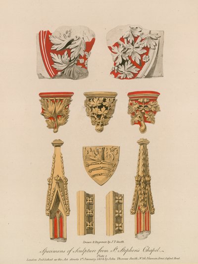 Specimens of Sculpture from St Stephen