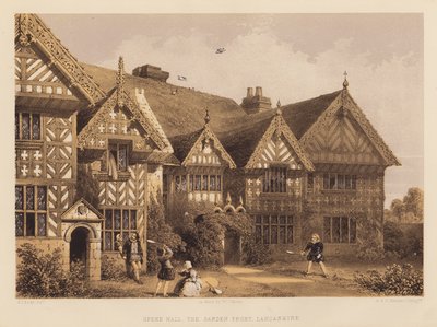 Speke Hall, the Garden Front, Lancashire by English School