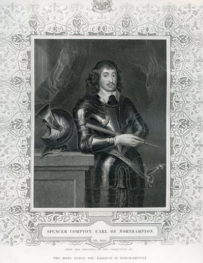 Spencer Compton, 2nd Earl of Northampton (1601-43) by English School