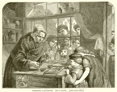 Spending a Hapenny by English School