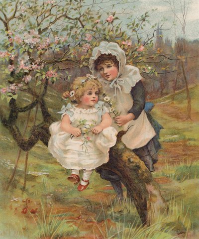 Spring Blossoms in May by English School