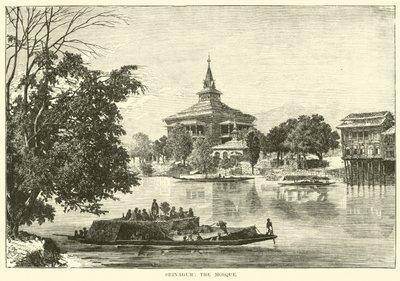 Srinagur: The Mosque by English School