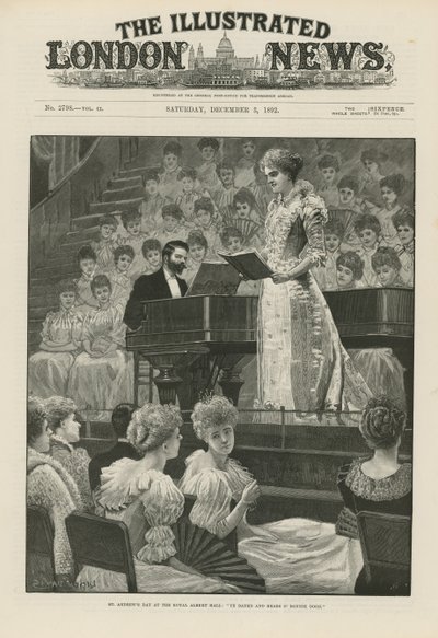 St Andrews Day at the Royal Albert Hall by English School