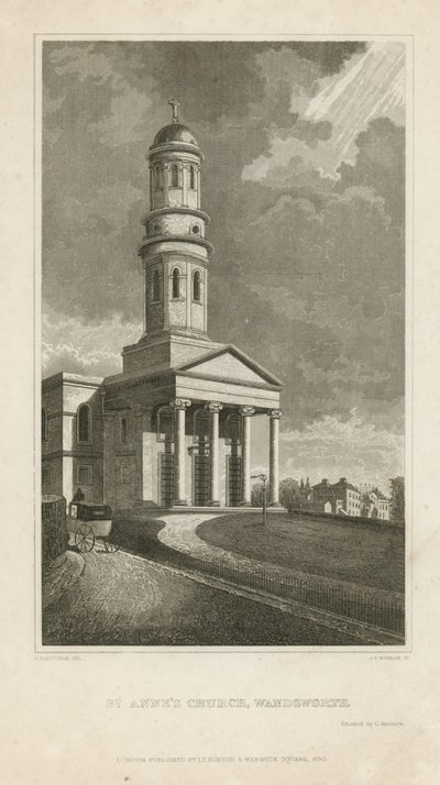 St Annes Church in Wandsworth by English School