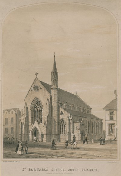 St. Barnabas Church, South Lambeth by English School
