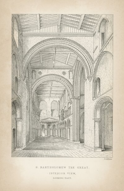 Saint Bartholomew the Great by English School