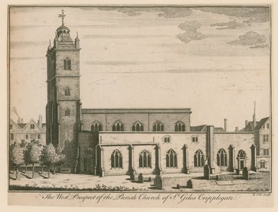 St Giles, Cripplegate, London by English School