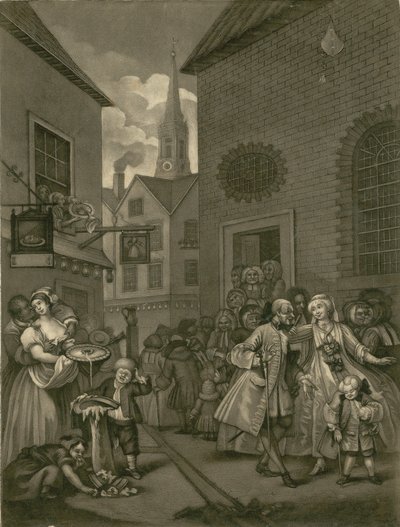 St Giles in the Fields, London by English School