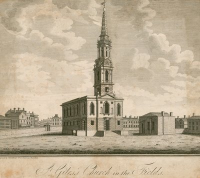 St Giles in the Fields, London by English School