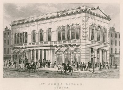 St. James Bazaar, London by English School