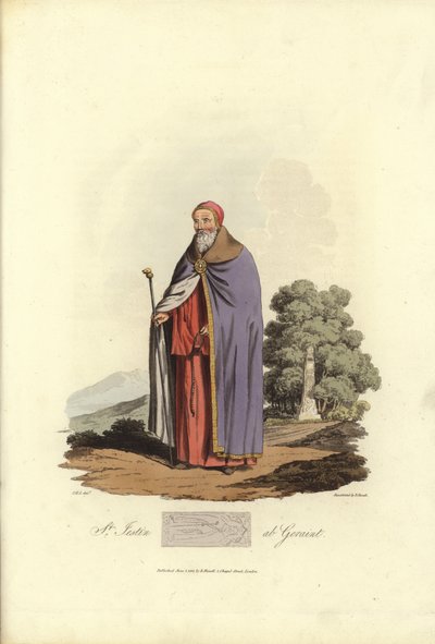 St Jestin ab Geraint by English School