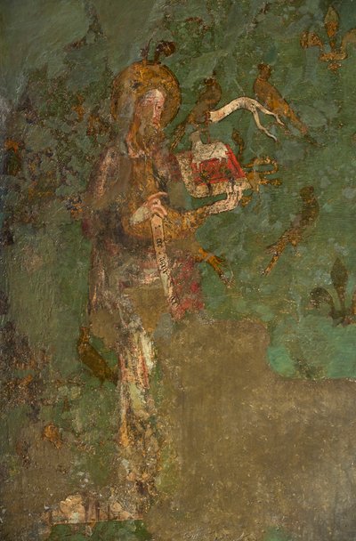 St John the Baptist (detail) by English School