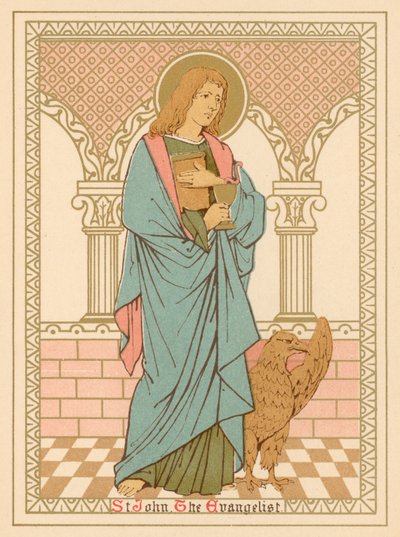 St John the Evangelist by English School