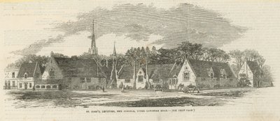 St Johns, Deptford, New Schools, Upper Lewisham Road by English School