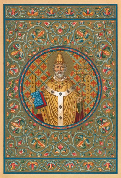St Leo the Great by English School