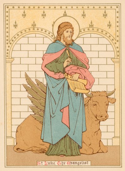 St Luke the Evangelist by English School