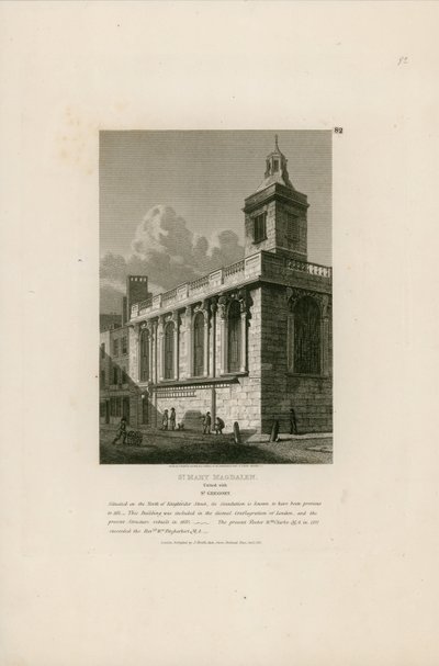St Mary Magdalen, United with St Gregory, Knightrider Street, London by English School