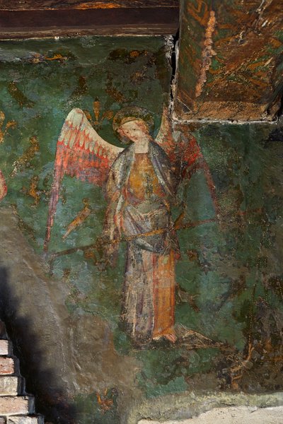 St Michael the Archangel (detail) by English School