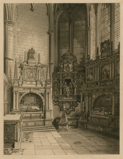 St Nicholas Chapel, Westminster Abbey, London by English School