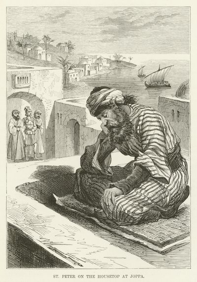 St Peter on the Housetop at Joppa by English School