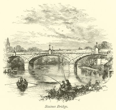 Staines Bridge by English School