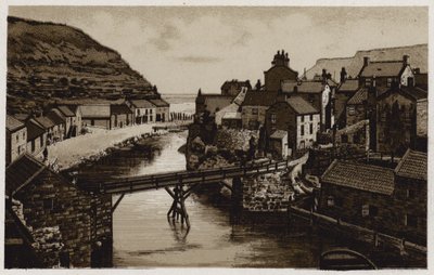 Staithes by English School