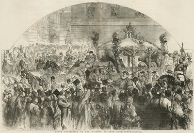 State Procession of Her Majesty to Open Parliament by English School
