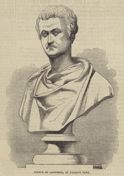 Statue of Campbell, by Patrick Park by English School