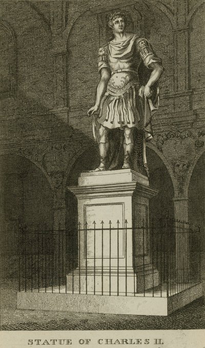 Statue of Charles II by English School