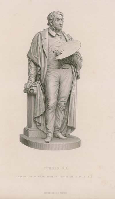 Statue of JMW Turner by English School
