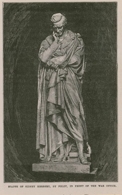 Statue of Sidney Herbert by English School