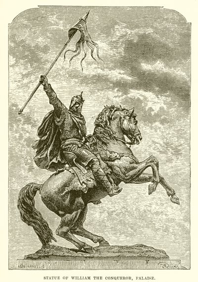 Statue of William the Conqueror, Falaise by English School