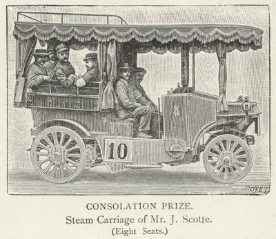 Steam Carriage of Mr J Scotte by English School