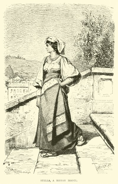 Stella, a Roman Model by English School
