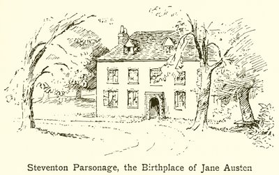 Steventon Parsonage, the Birthplace of Jane Austen by English School
