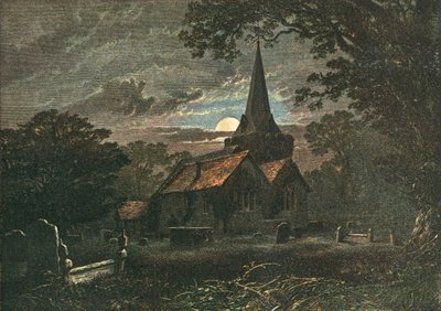 Stoke Pogis Churchyard by English School