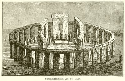 Stonehenge as it was by English School