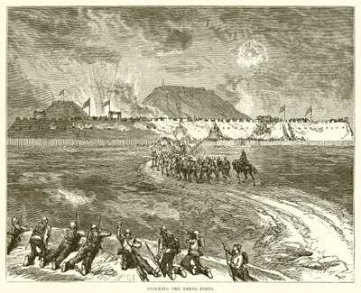 Storming the Takoo Forts by English School