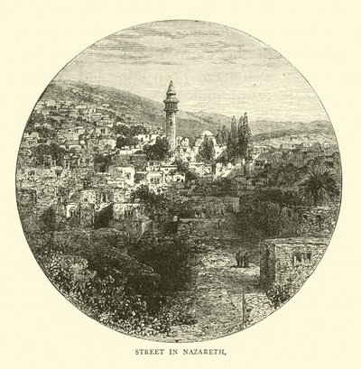 Street in Nazareth by English School