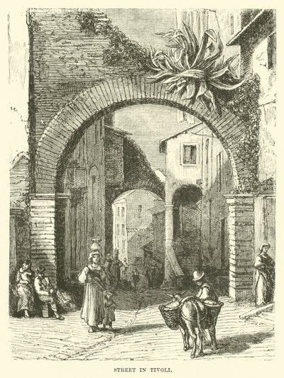 Street in Tivoli by English School