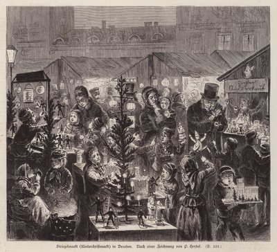 Striezelmarkt Christmas Market, Dresden, Germany by English School
