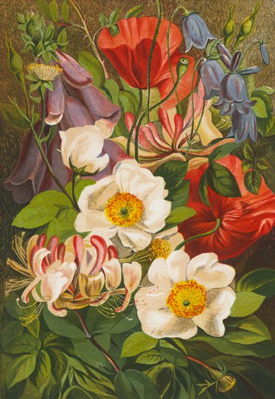 Summer Flowers by English School