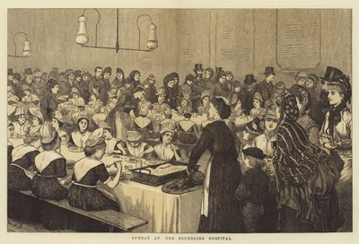 Sunday at the Foundling Hospital by English School