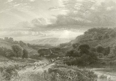 Sunset in Sussex by English School