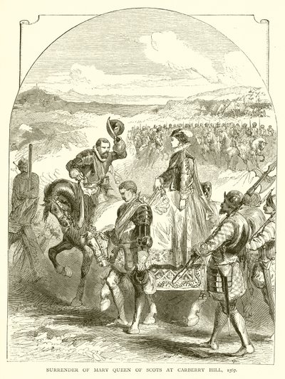Surrender of Mary Queen of Scots at Carberry Hill, 1567 by English School
