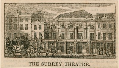 Surrey Theatre, Blackfriars Road, London by English School