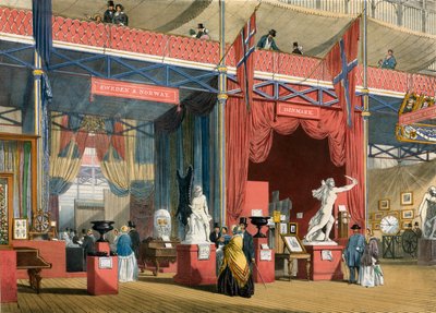 Sweden and Denmark, Great Exhibition, 1851 by English School