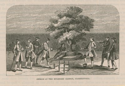 Swells at the Mulberry Garden by English School