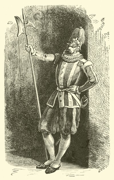Swiss Guard at The Vatican by English School